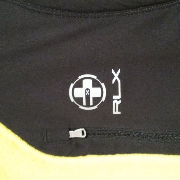 🖤RLX Ralph Lauren🖤 - Yellow/Black Fleece Performance Vest - Picture 5 of 15